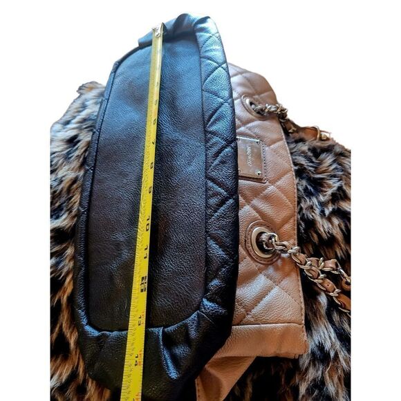 Nine west brown/black tote bag - Picture 7 of 9
